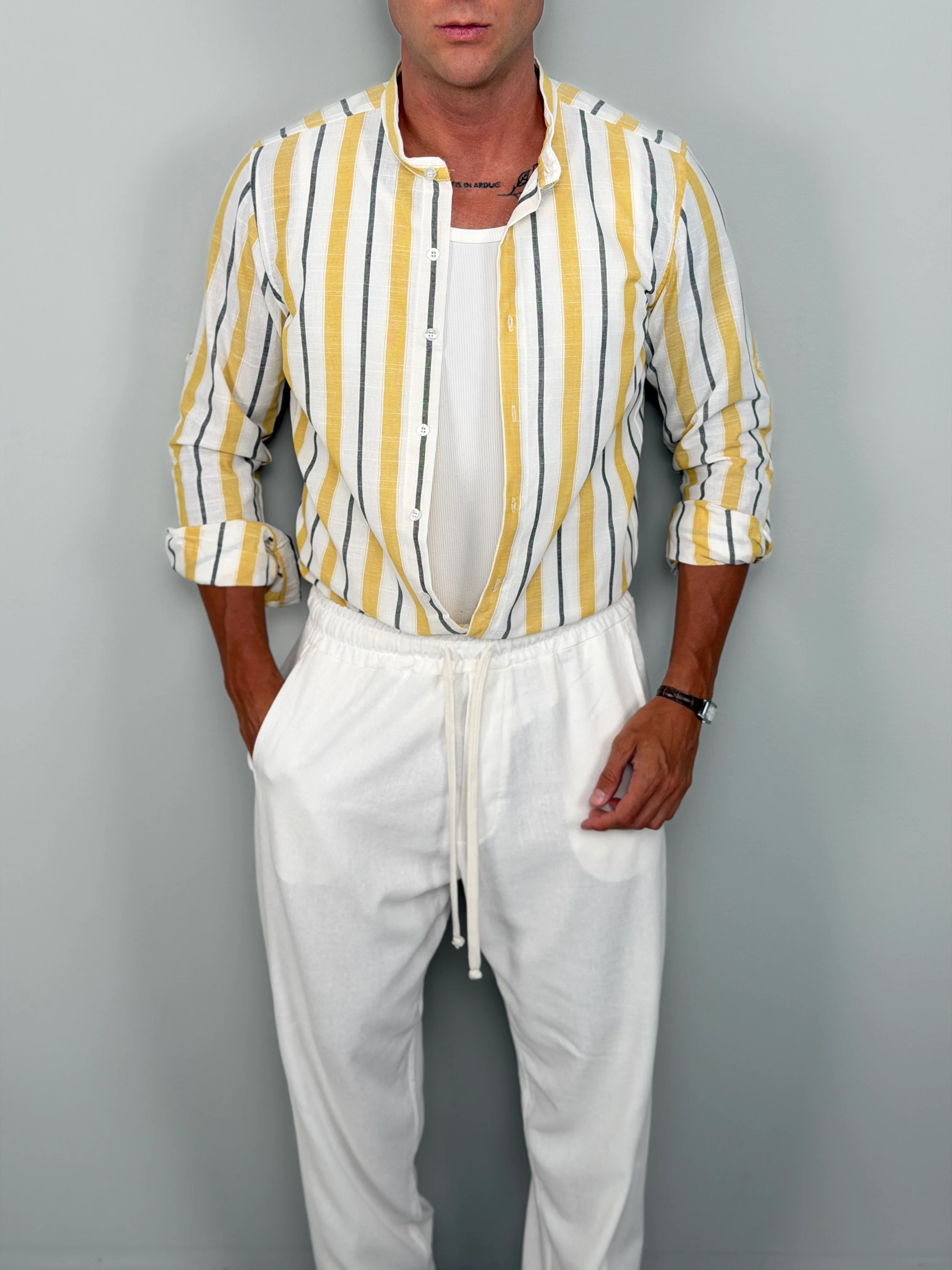 CAMICIA STRIKE LINO - Image 2