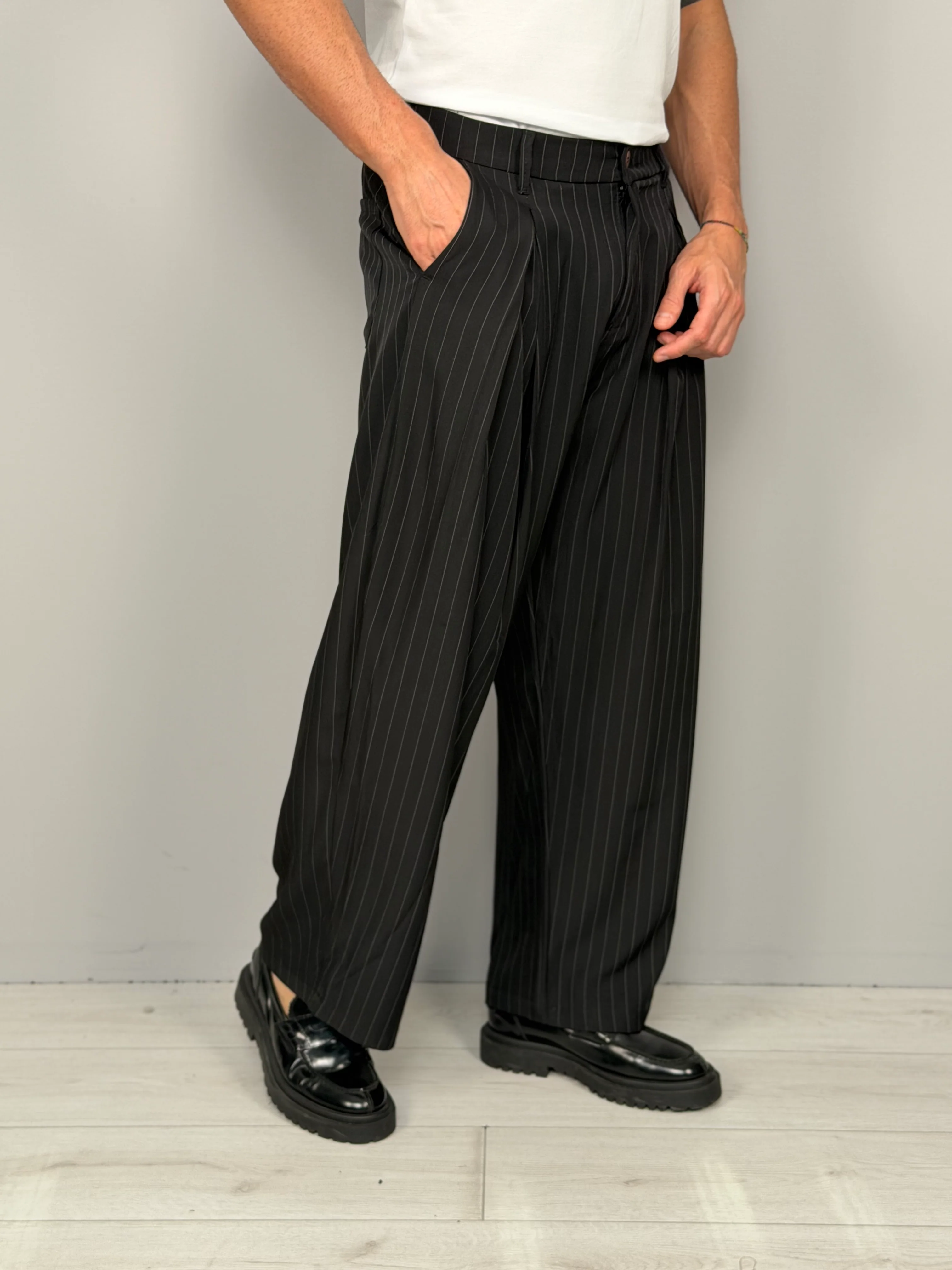 PANTALONE GENESIS GESSATO AMPIO - Image 5